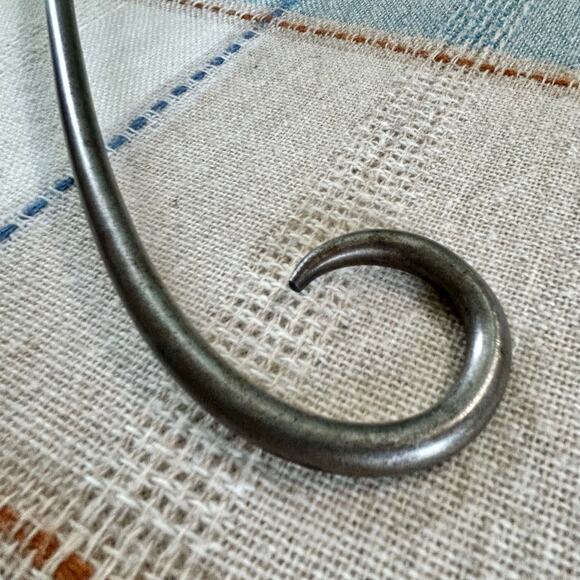 Vintage 18″ Hand‑Forged Copper Soup Ladle with Iron Handle - Picture 14 of 15